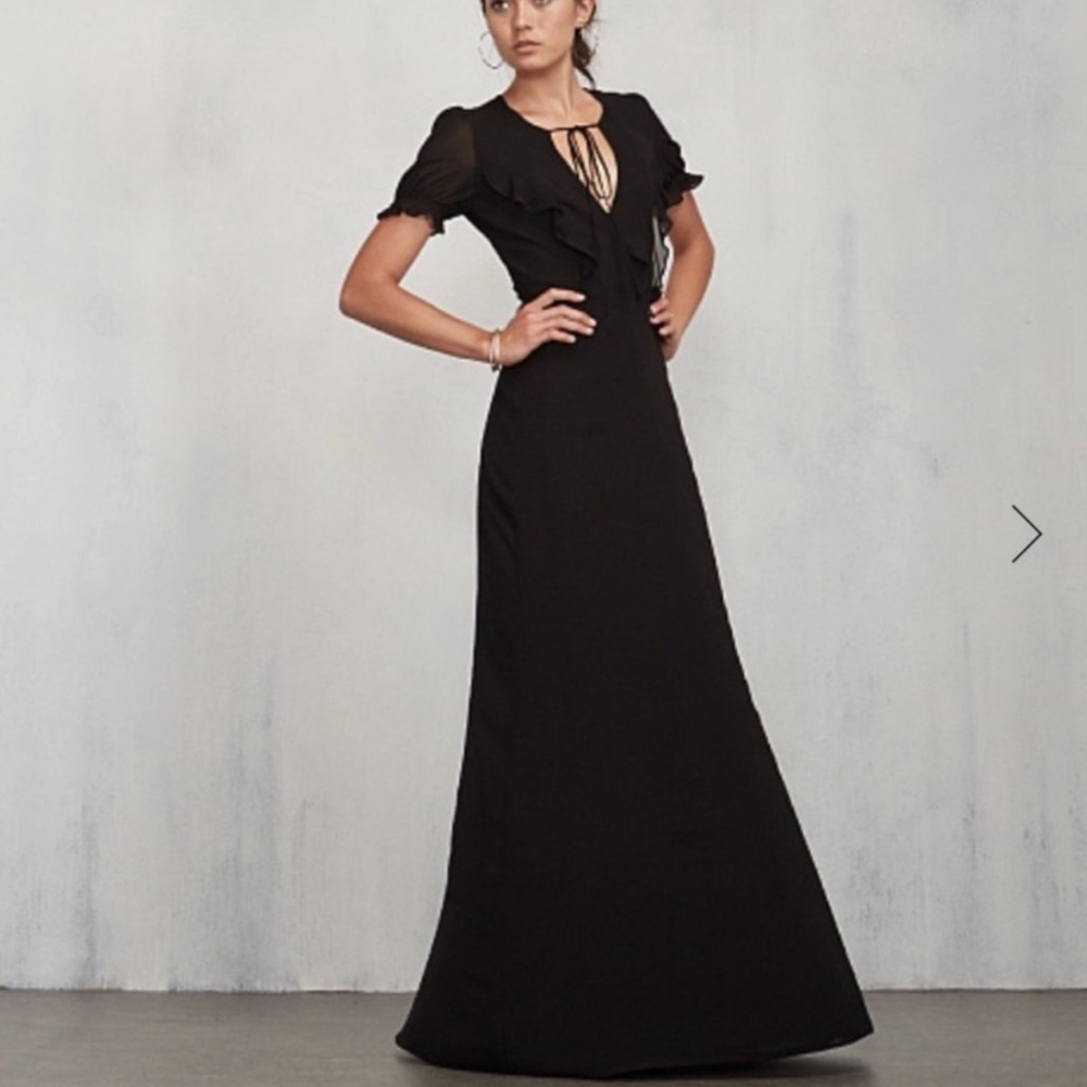 Black Reformation Huntington dress. size 4